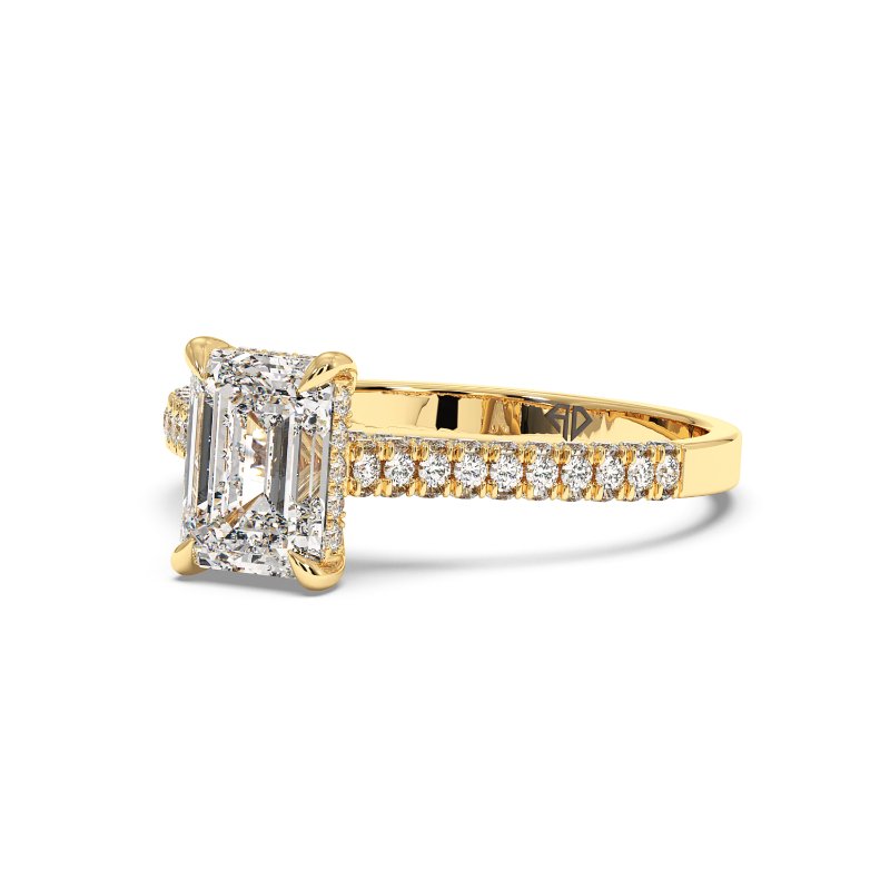 18K Yellow Gold Thea Engagement Ring