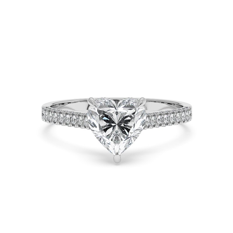 18K White Gold Thea Engagement Ring