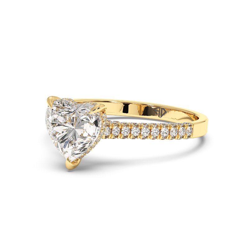 18K Yellow Gold Thea Engagement Ring