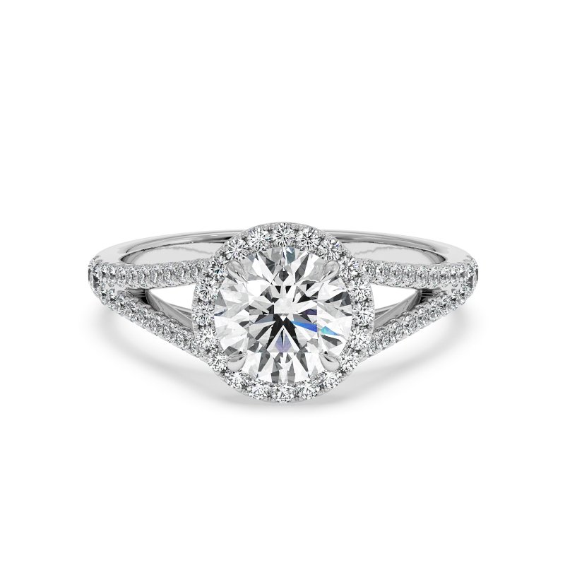 18K White Gold Odessa Engagement Ring