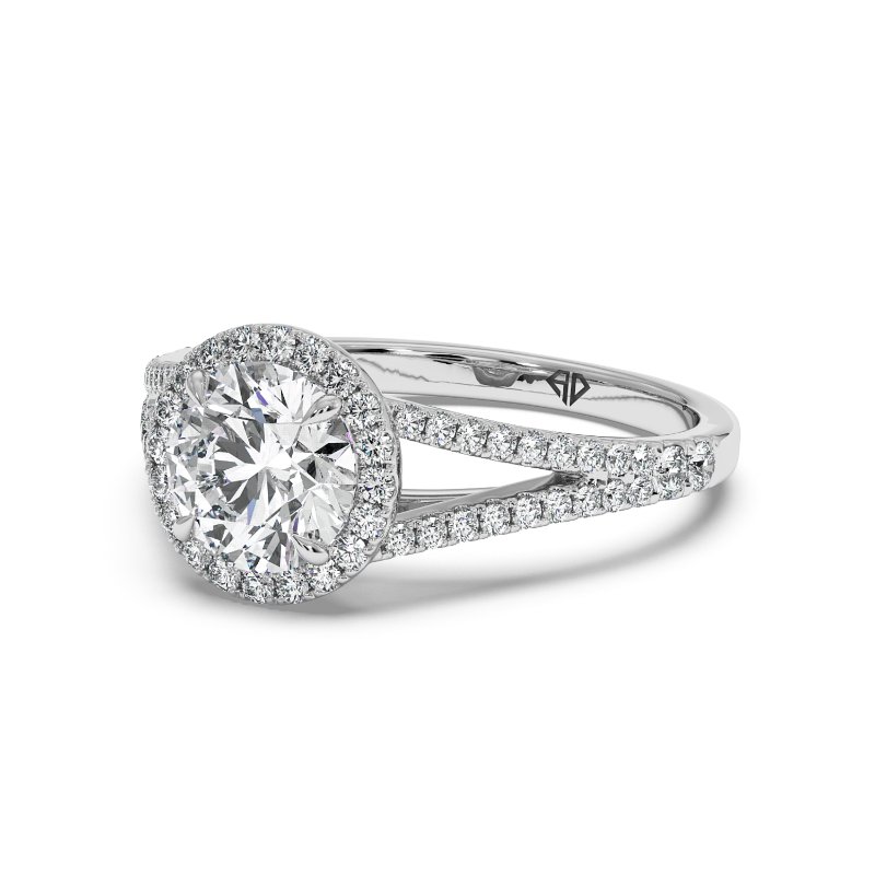 18K White Gold Odessa Engagement Ring