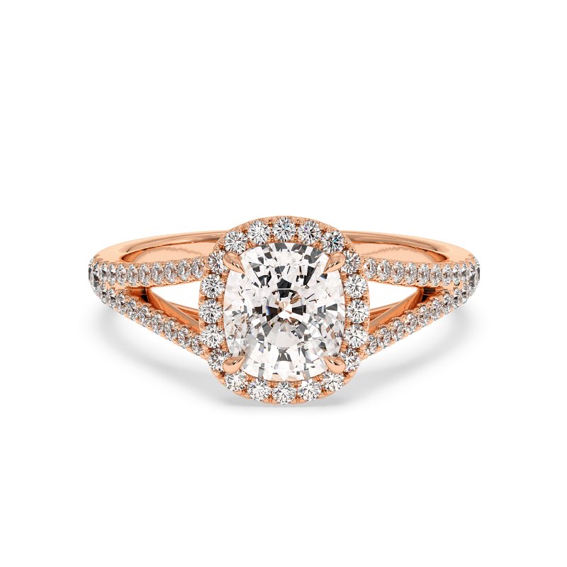 18K Rose Gold Odessa Engagement Ring