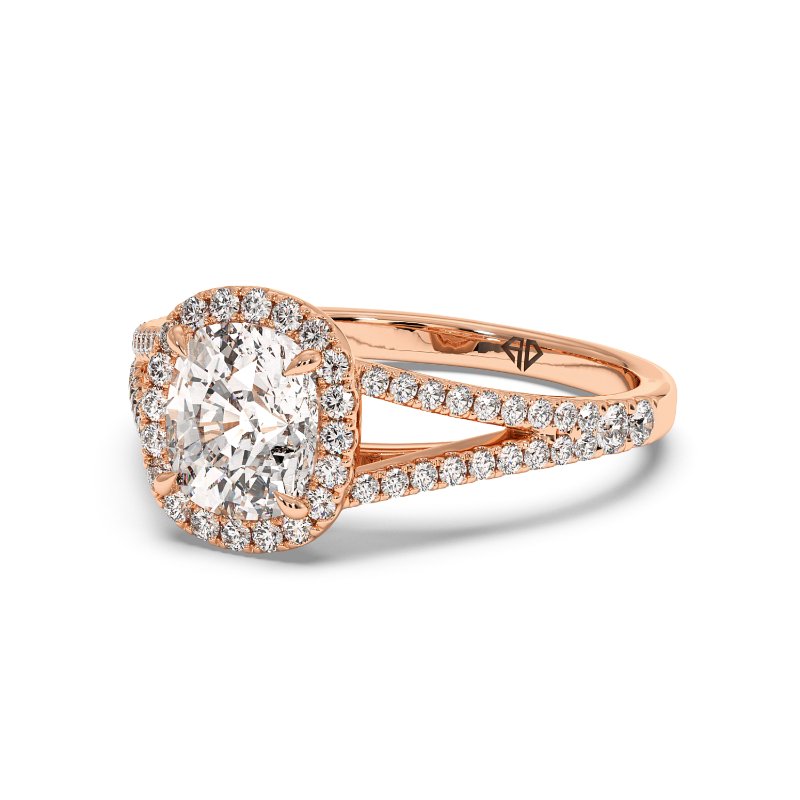 18K Rose Gold Odessa Engagement Ring