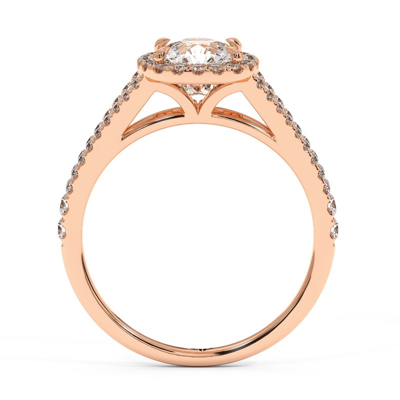 18K Rose Gold Odessa Engagement Ring