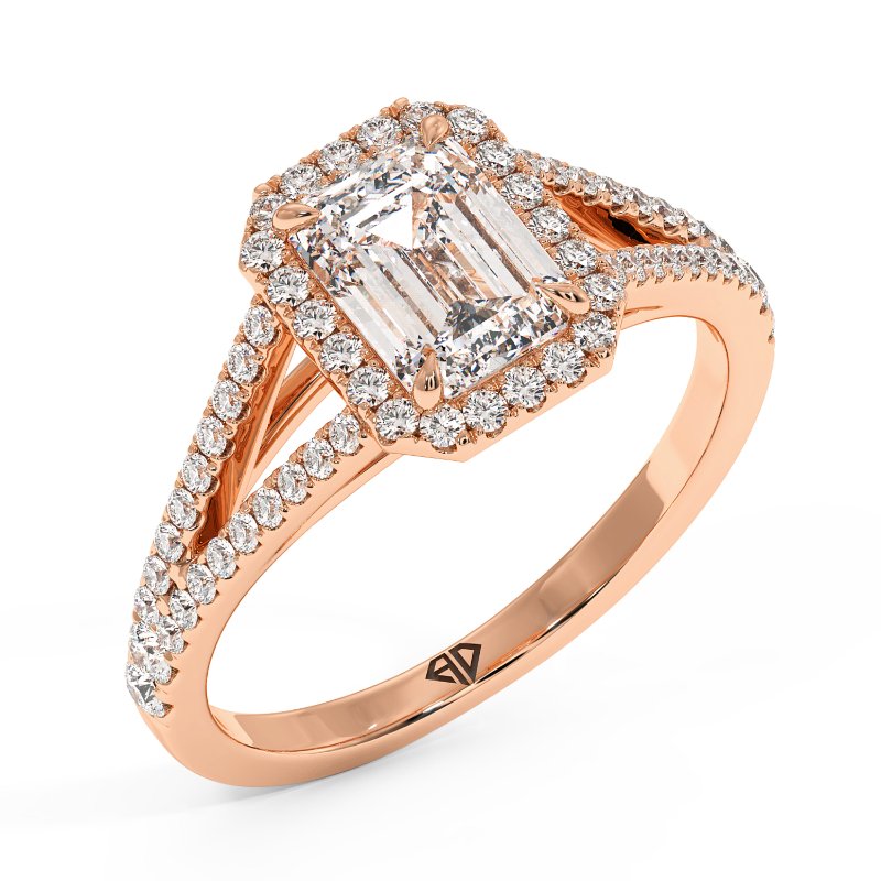 18K Rose Gold Odessa Engagement Ring