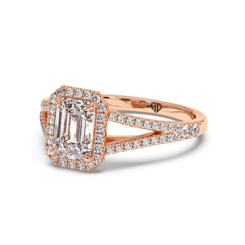 18K Rose Gold Odessa Engagement Ring