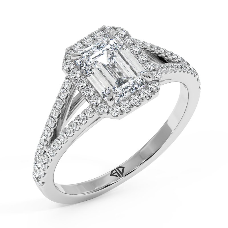 18K White Gold Odessa Engagement Ring