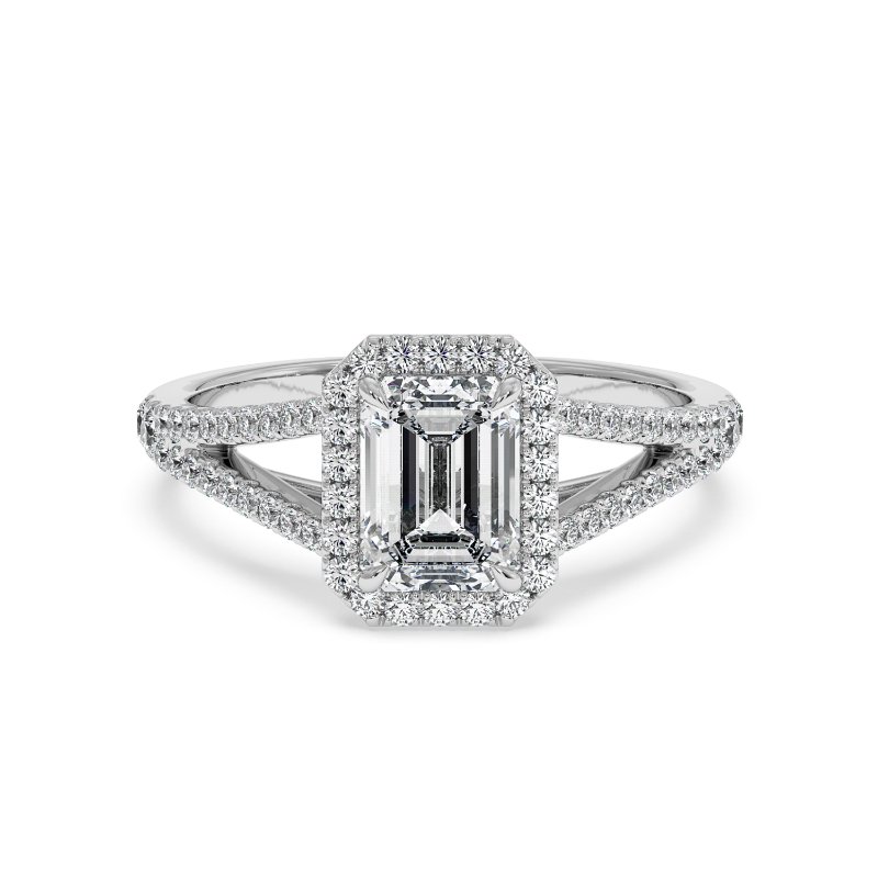 18K White Gold Odessa Engagement Ring