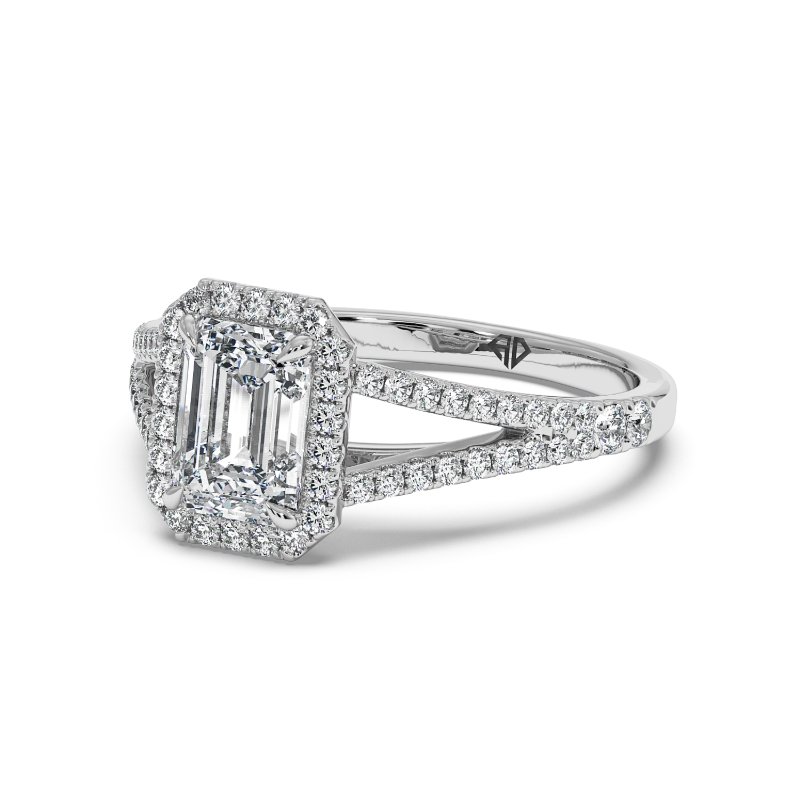 18K White Gold Odessa Engagement Ring