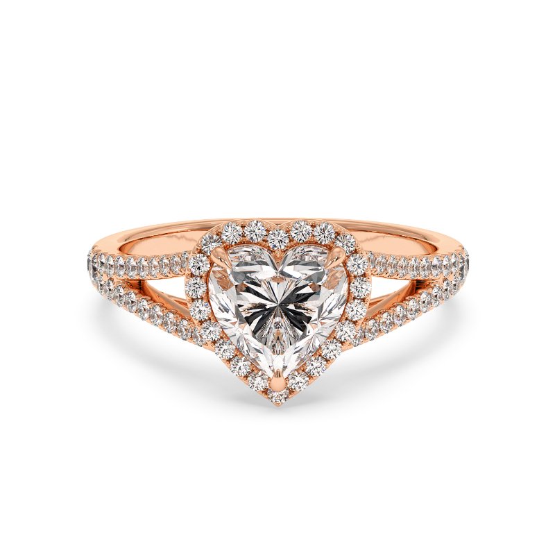 18K Rose Gold Odessa Engagement Ring