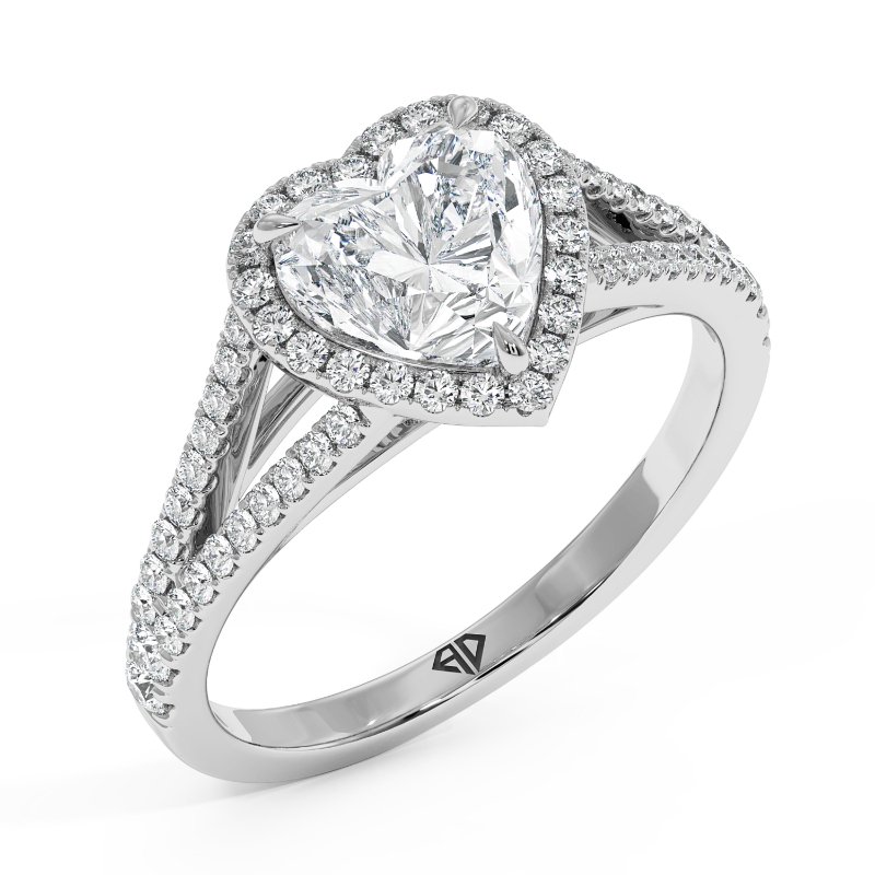 18K White Gold Odessa Engagement Ring