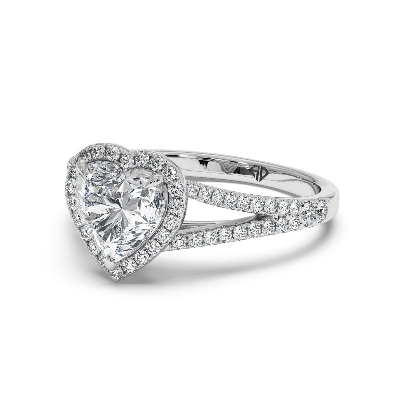 18K White Gold Odessa Engagement Ring