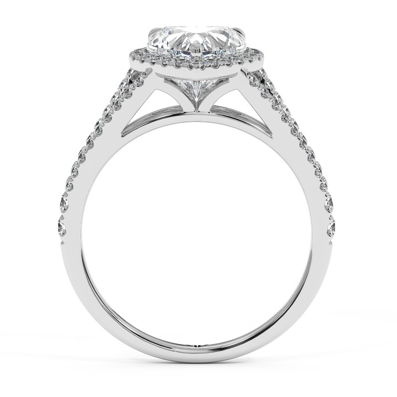 18K White Gold Odessa Engagement Ring