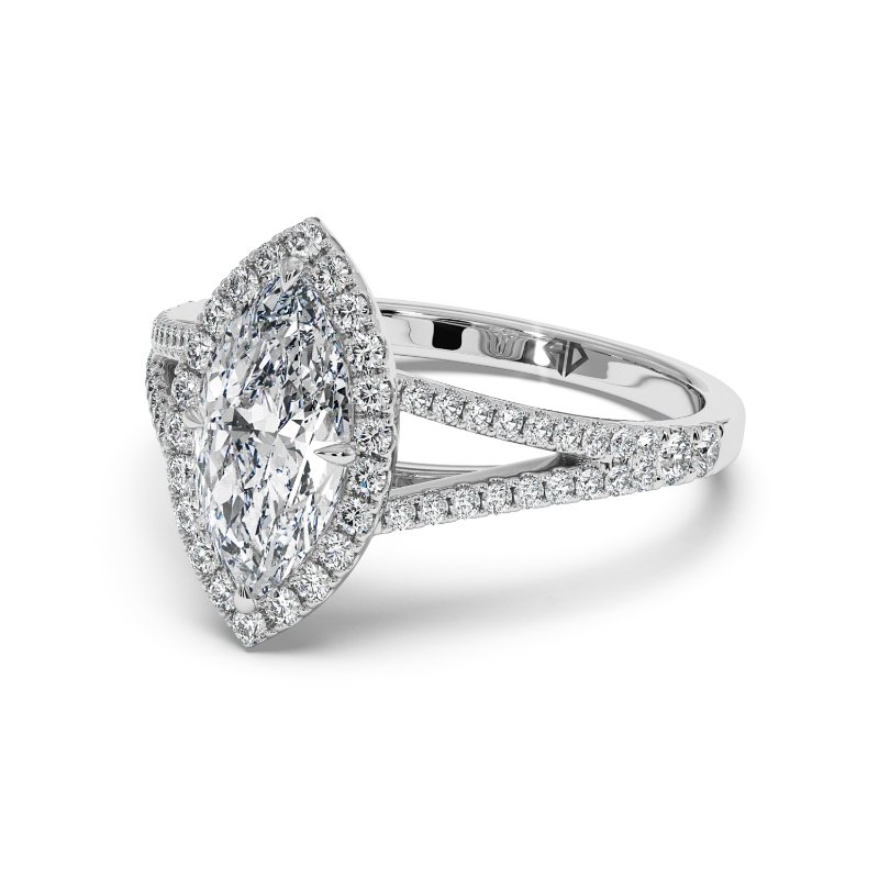 Platinum Odessa Engagement Ring