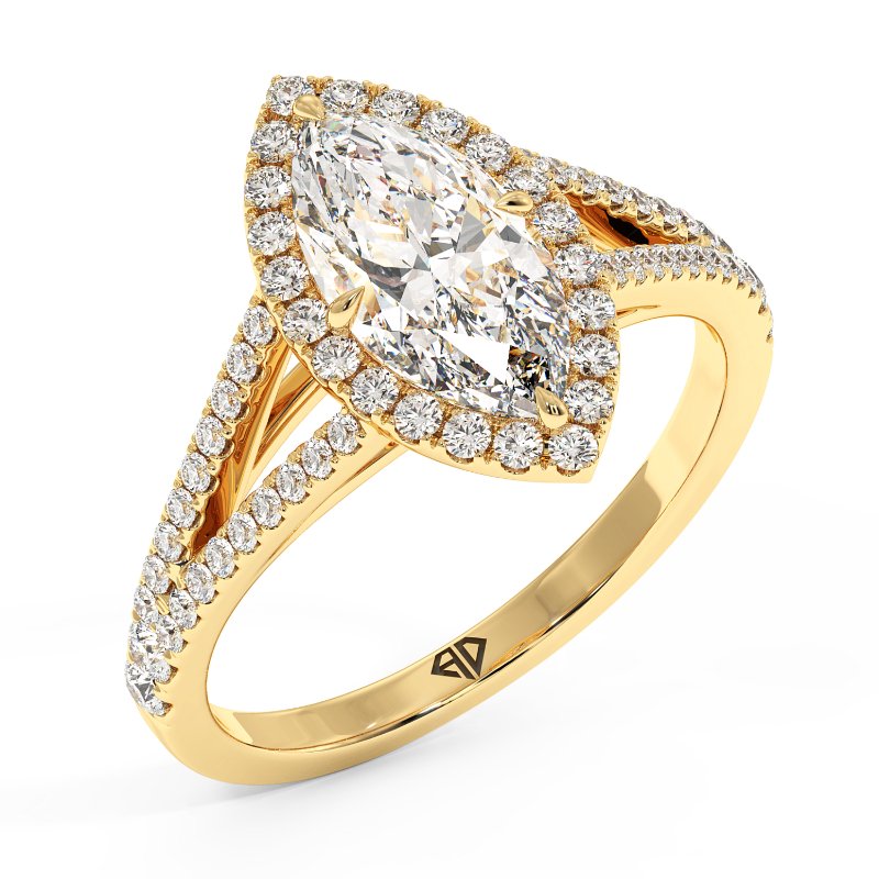 18K Yellow Gold Odessa Engagement Ring