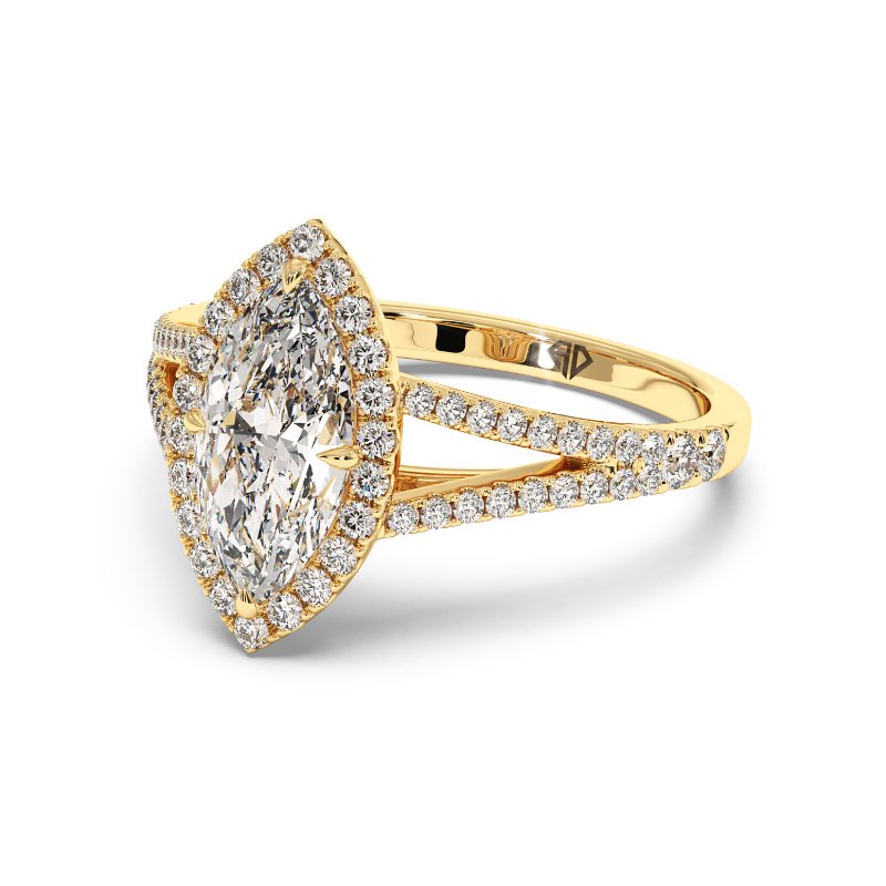 18K Yellow Gold Odessa Engagement Ring