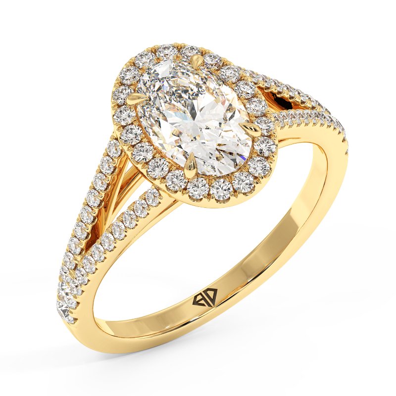 18K Yellow Gold Odessa Engagement Ring