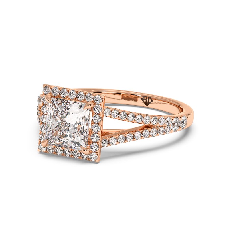 18K Rose Gold Odessa Engagement Ring