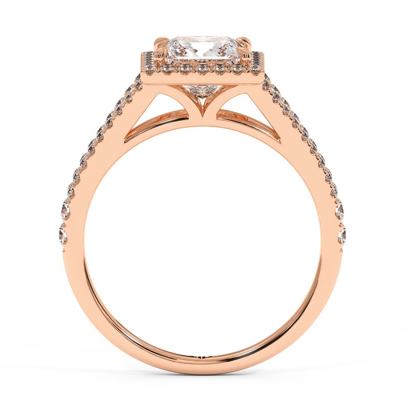 18K Rose Gold Odessa Engagement Ring