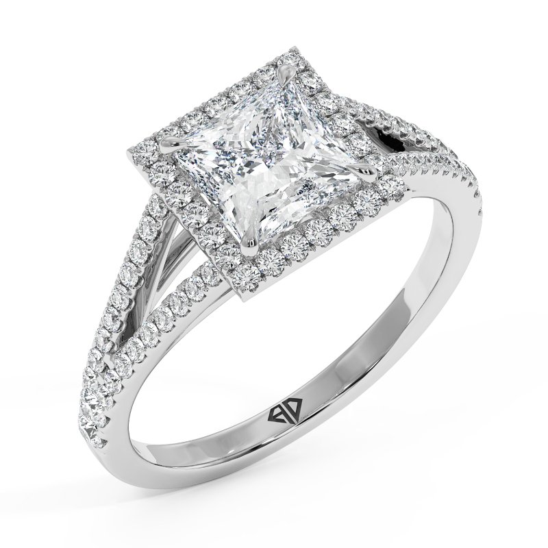 Platinum Odessa Engagement Ring