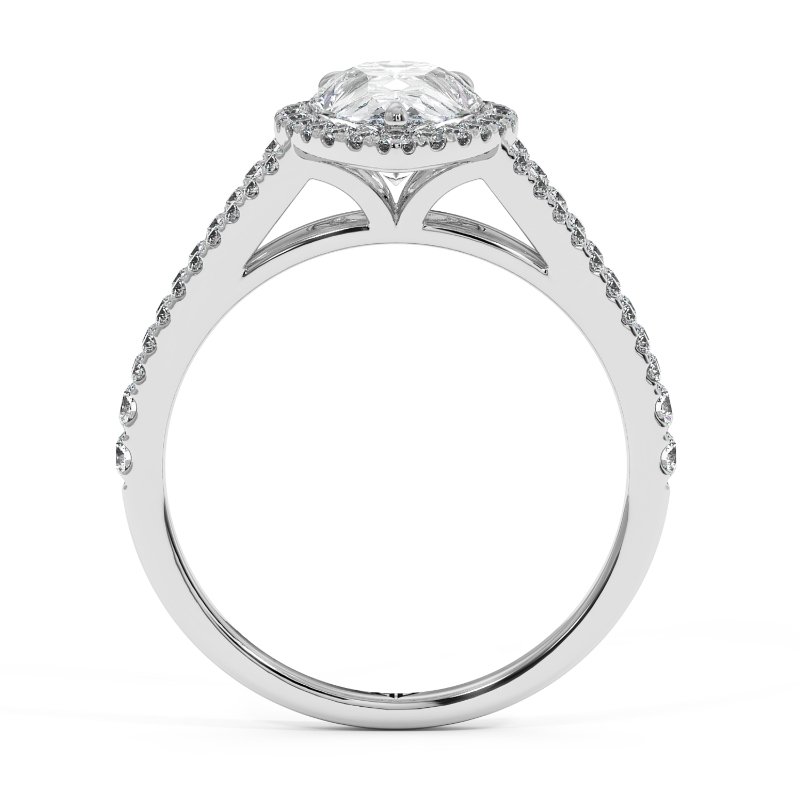 18K White Gold Odessa Engagement Ring