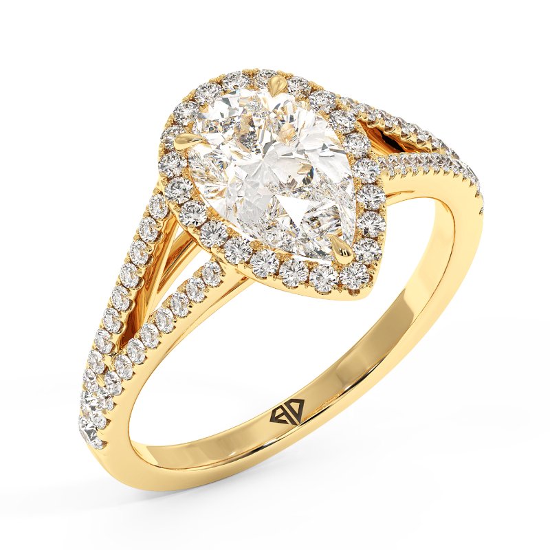 18K Yellow Gold Odessa Engagement Ring