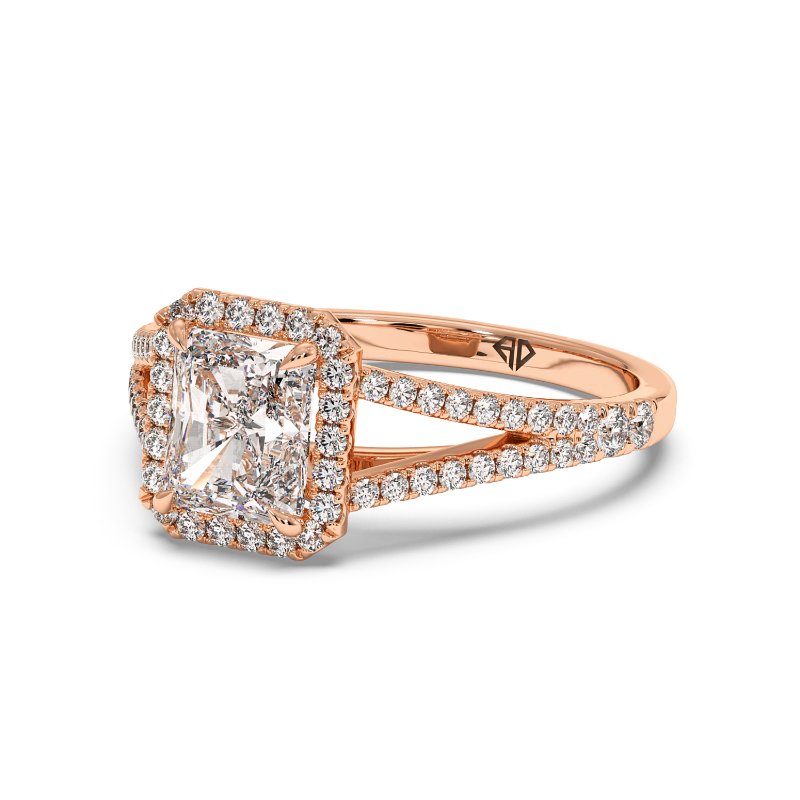 18K Rose Gold Odessa Engagement Ring