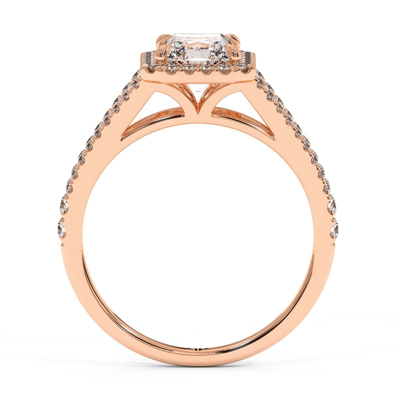 18K Rose Gold Odessa Engagement Ring