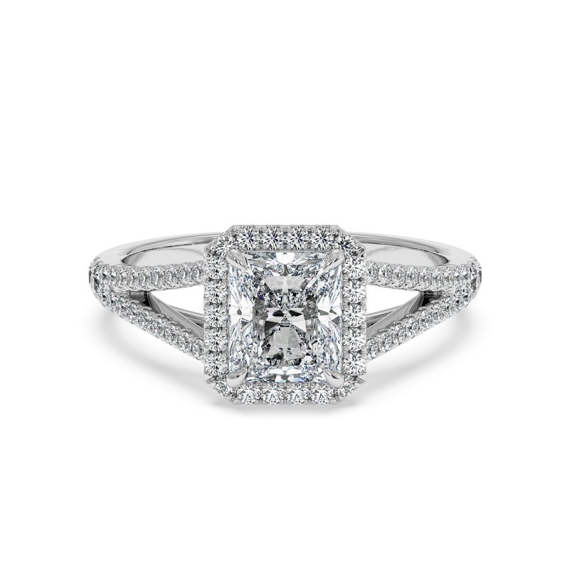 18K White Gold Odessa Engagement Ring