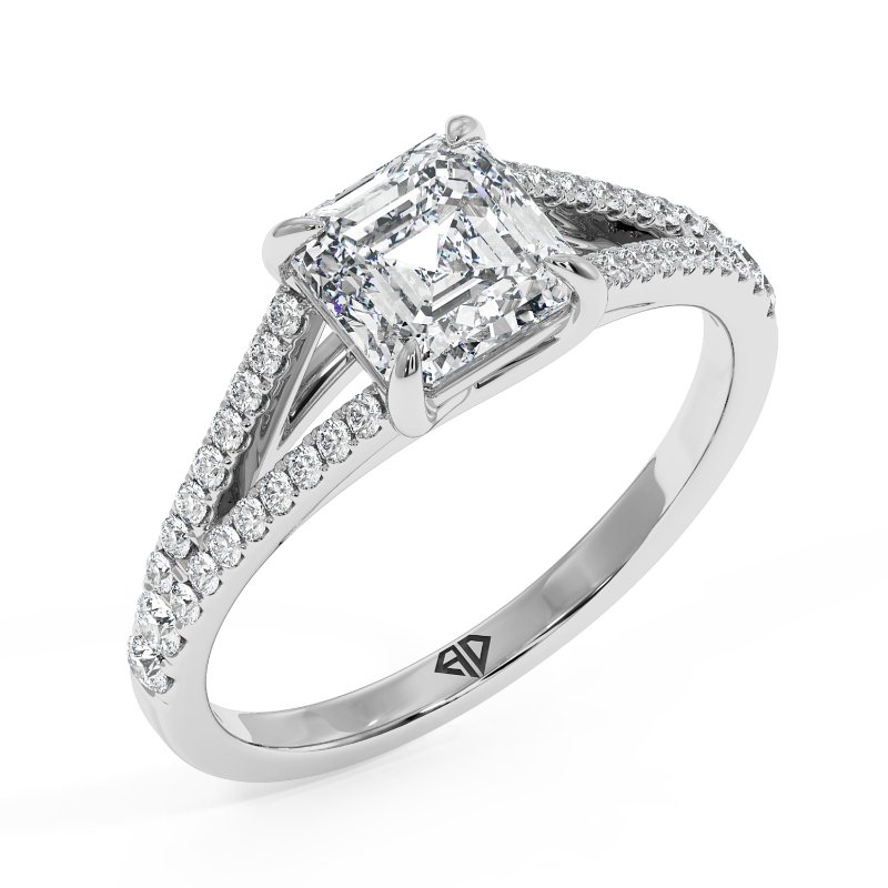 Platinum Felicity Engagement Ring