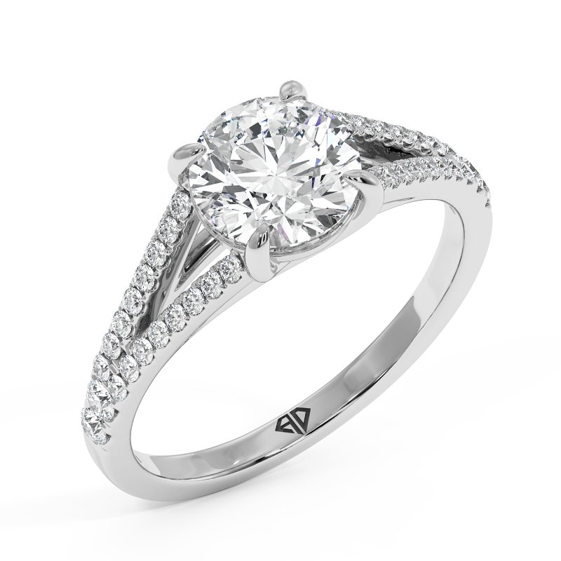 18K White Gold Felicity Engagement Ring