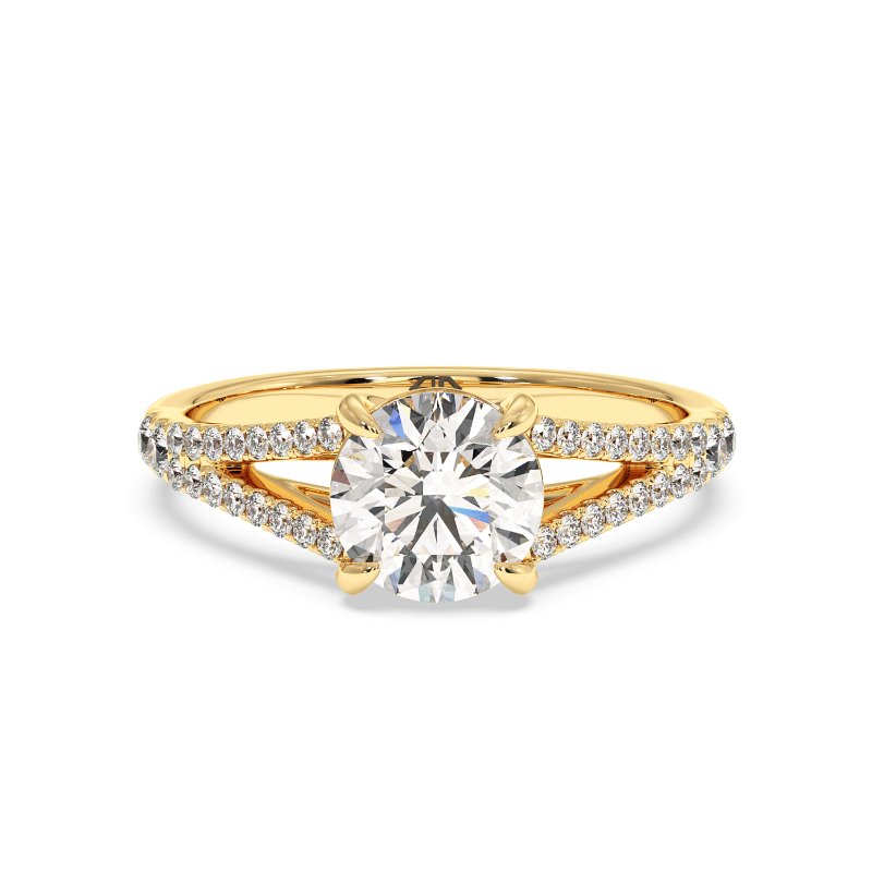 18K Yellow Gold Felicity Engagement Ring