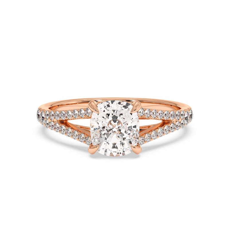 18K Rose Gold Felicity Engagement Ring