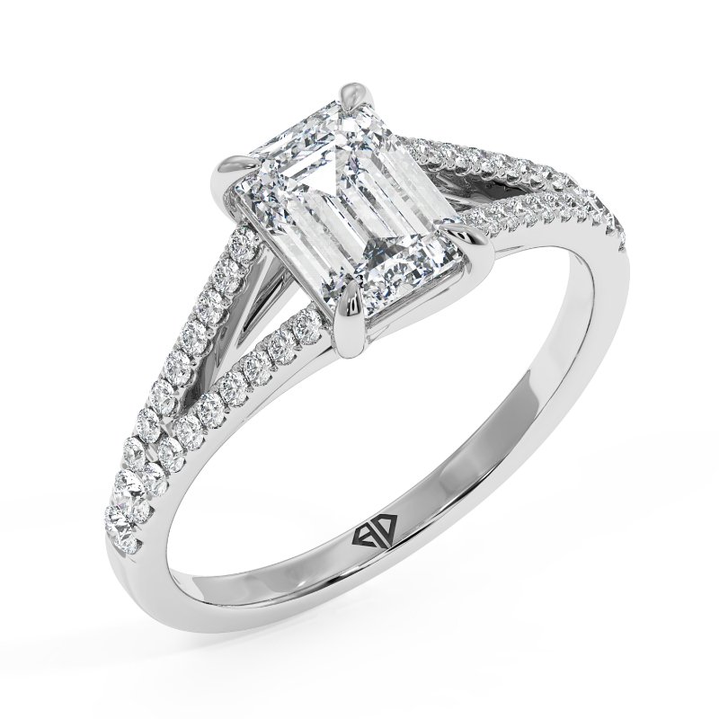 18K White Gold Felicity Engagement Ring