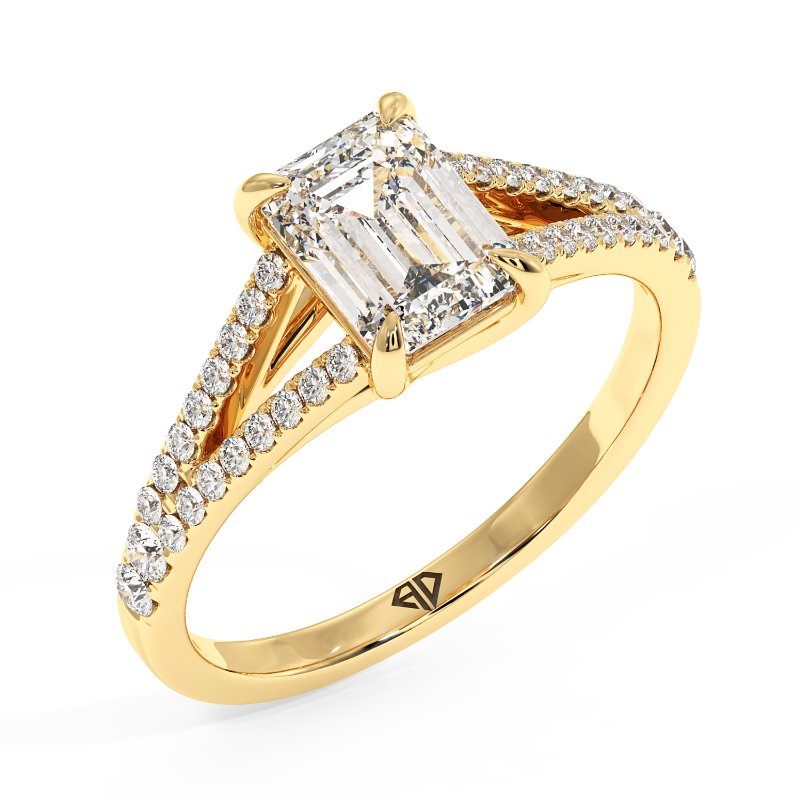 18K Yellow Gold Felicity Engagement Ring