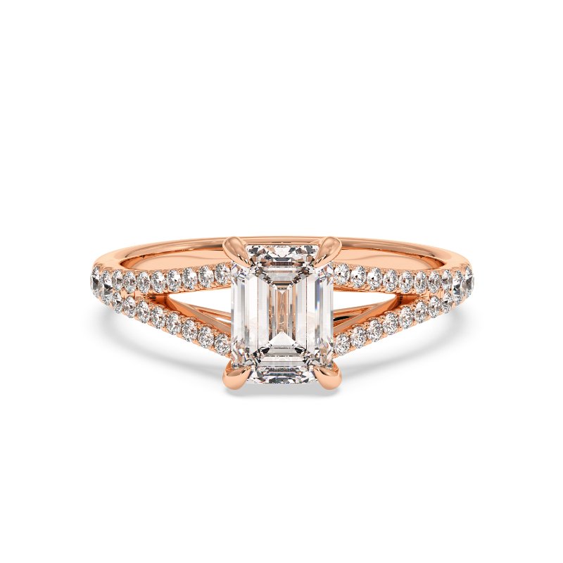 18K Rose Gold Felicity Engagement Ring