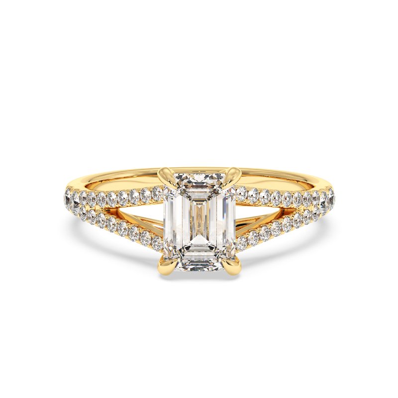 18K Yellow Gold Felicity Engagement Ring