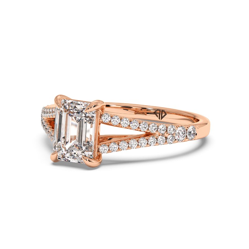 18K Rose Gold Felicity Engagement Ring