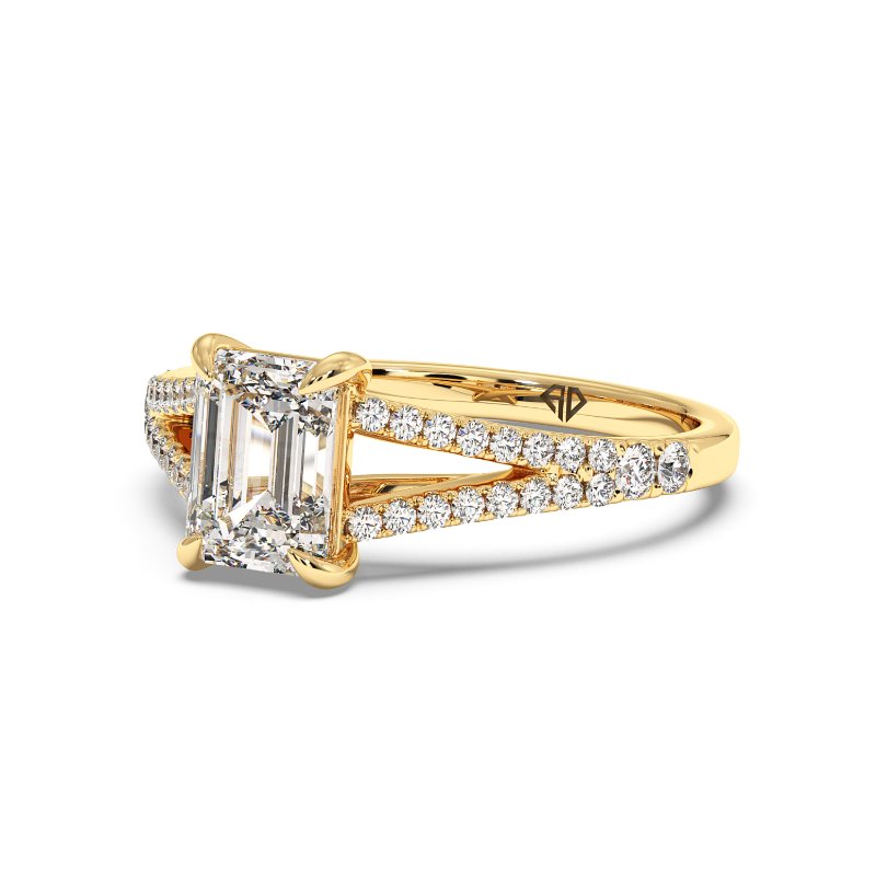 18K Yellow Gold Felicity Engagement Ring