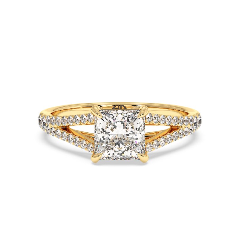 18K Yellow Gold Felicity Engagement Ring