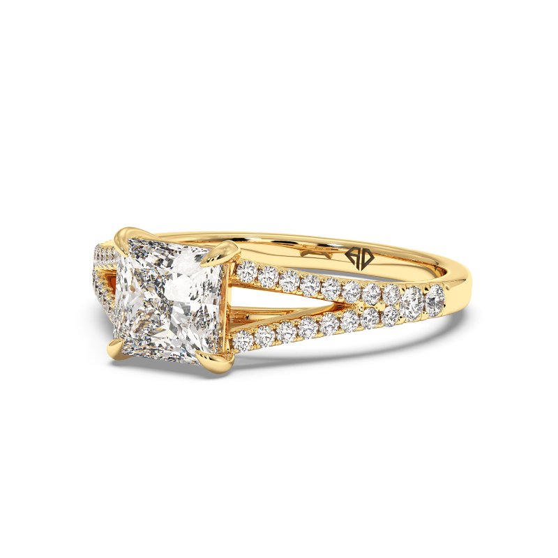 18K Yellow Gold Felicity Engagement Ring