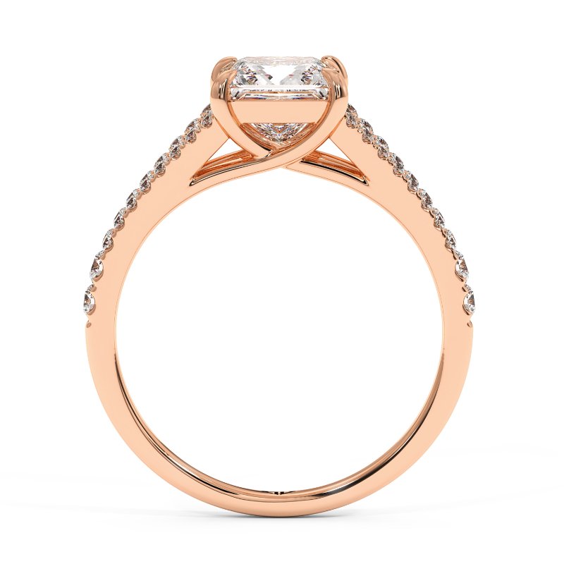 18K Rose Gold Felicity Engagement Ring