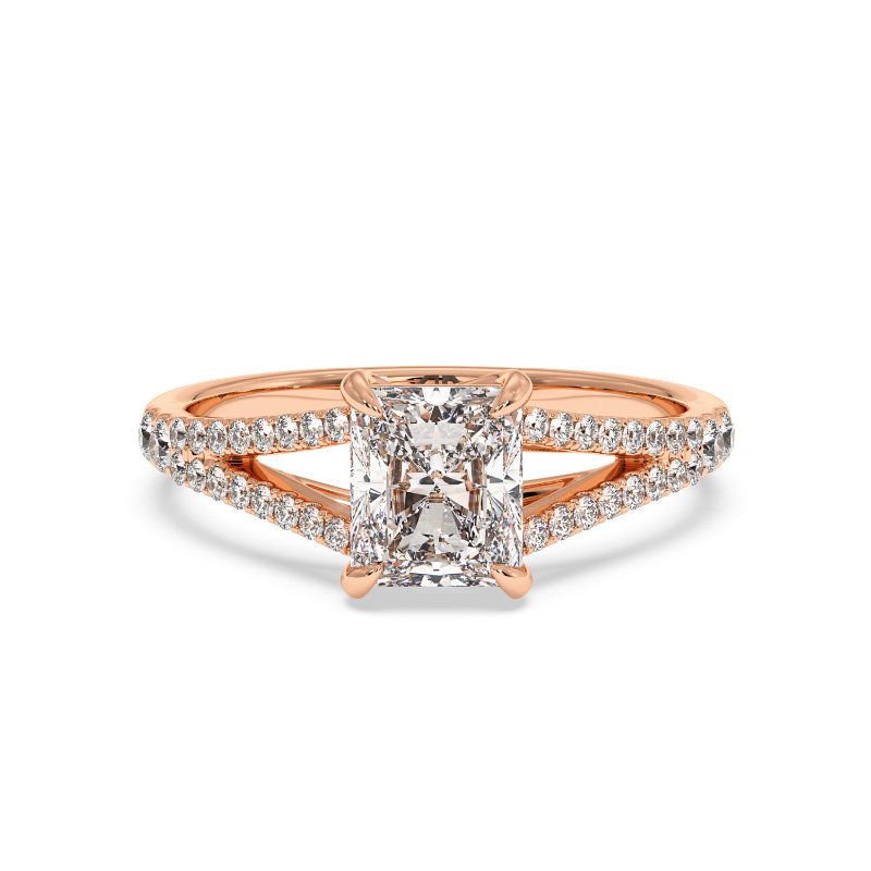 18K Rose Gold Felicity Engagement Ring