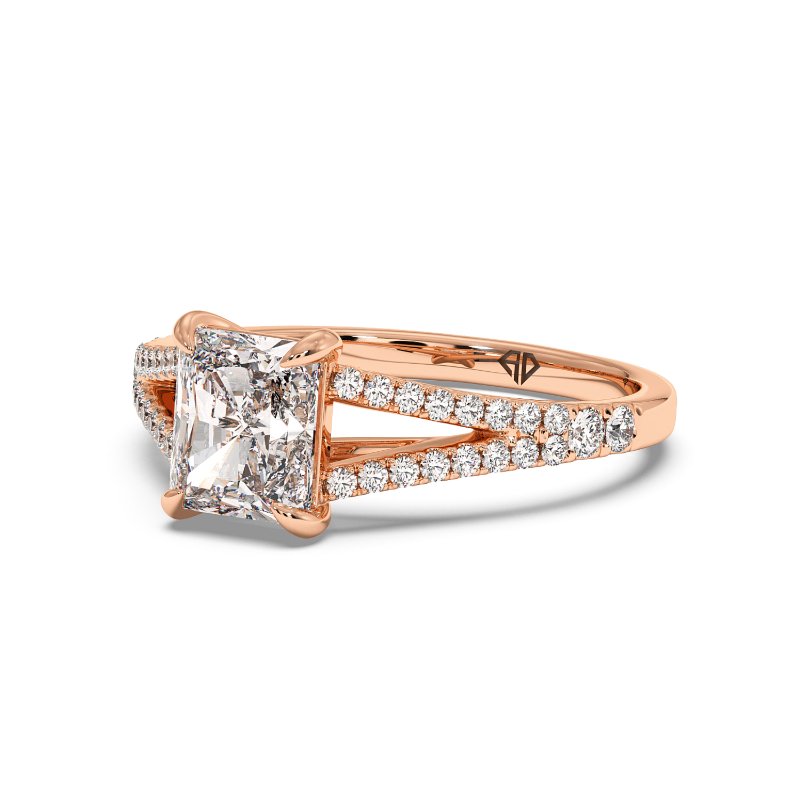 18K Rose Gold Felicity Engagement Ring