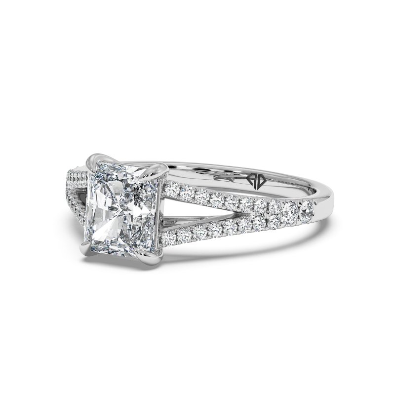 18K White Gold Felicity Engagement Ring