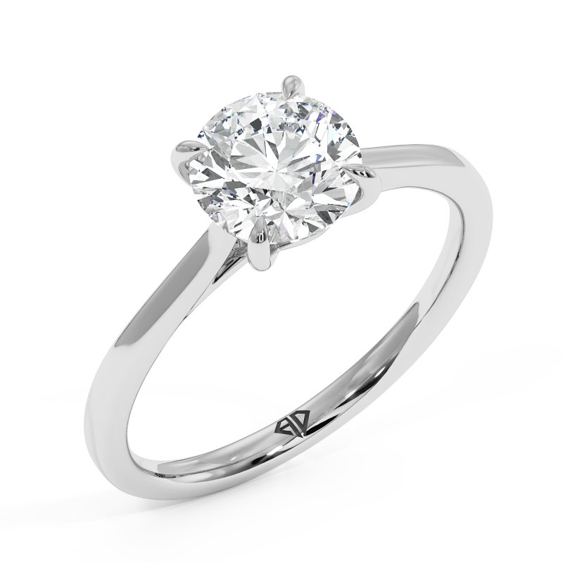 18K White Gold Elodie Engagement Ring