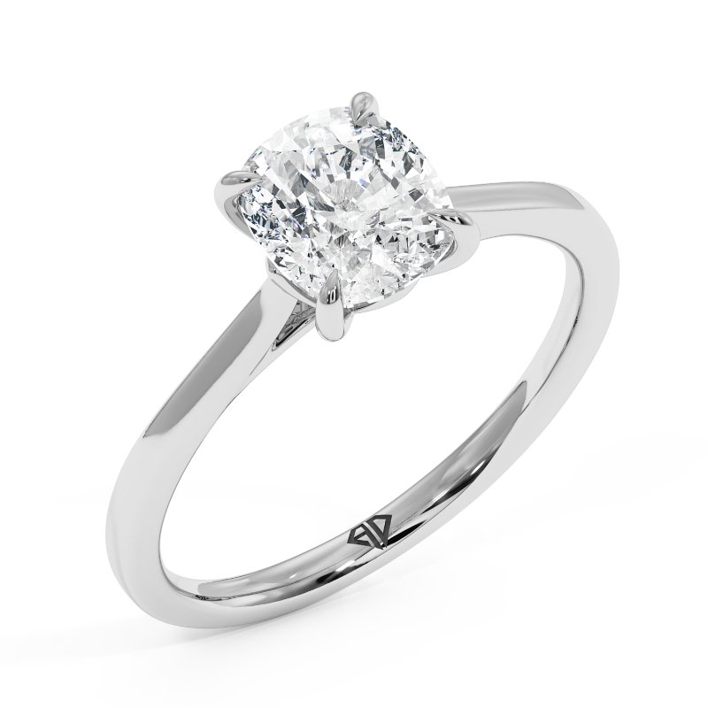 18K White Gold Elodie Engagement Ring