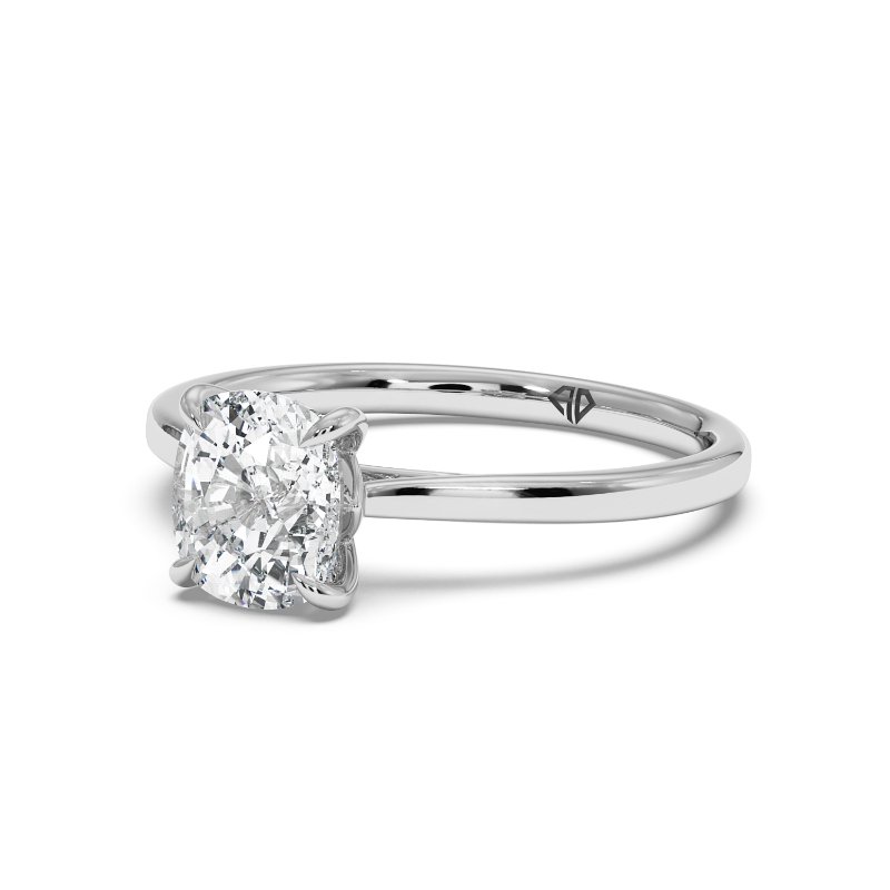 18K White Gold Elodie Engagement Ring