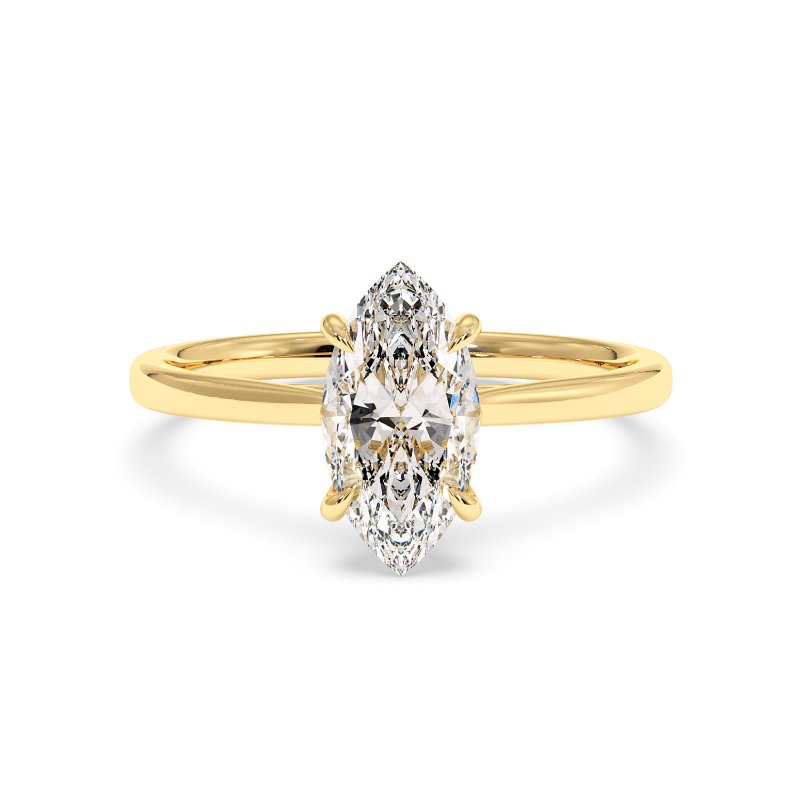 18K Yellow Gold Elodie Engagement Ring