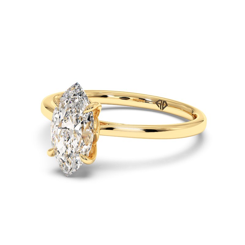 18K Yellow Gold Elodie Engagement Ring